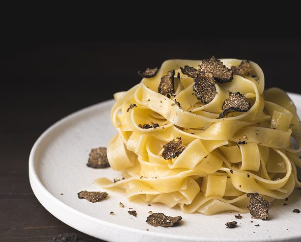 Tagliatelle with truffles - hotel in the Var