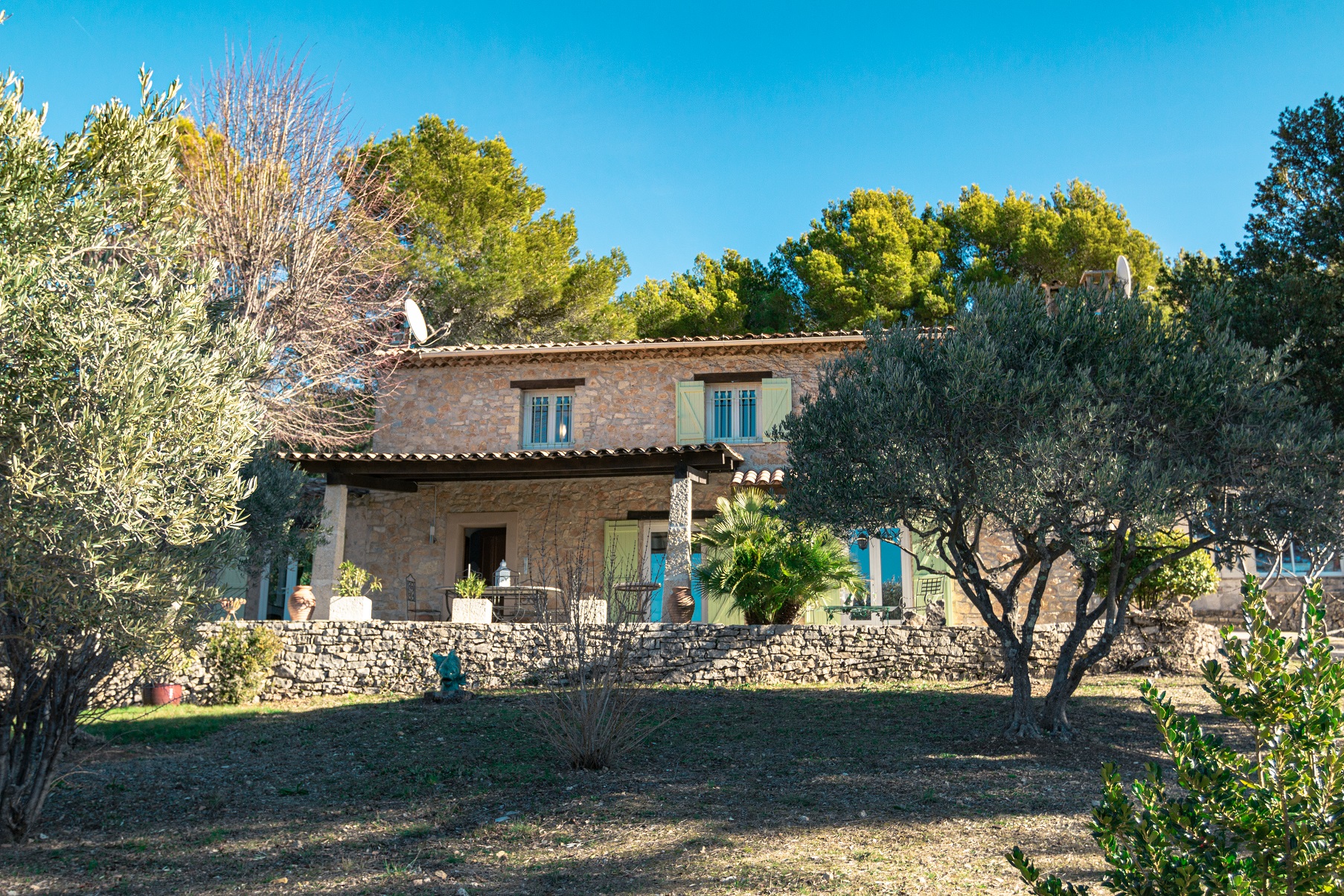 villa privative bastide de tourtour - location villa var