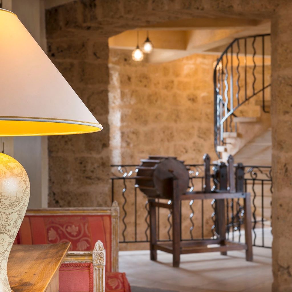 Antique tools at the Bastide de Tourtour