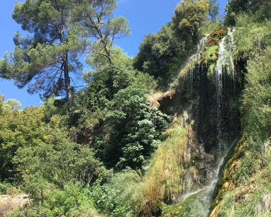 Natural waterfall