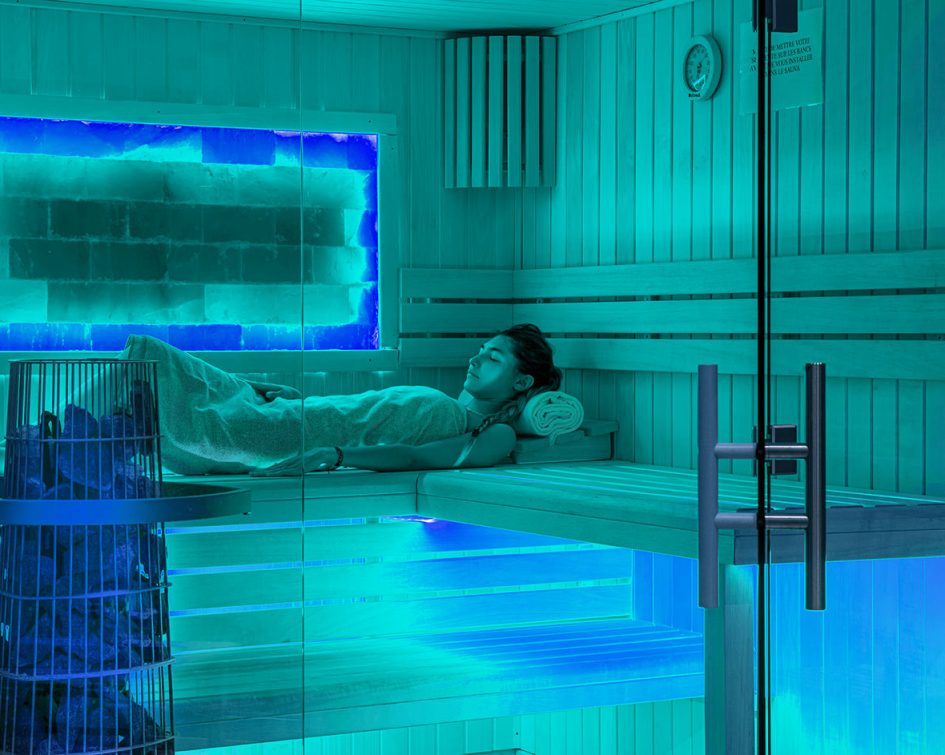 Photo - Spa Vauban Tourtour june2021 003 1 Indoor infrared sauna at the Bastide de Tourtour